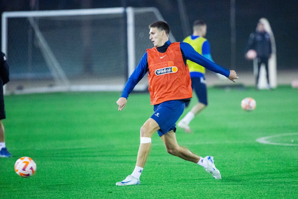 Зимние «Газпром» — тренировочные сборы 2025: 17 января, вечерняя тренировка