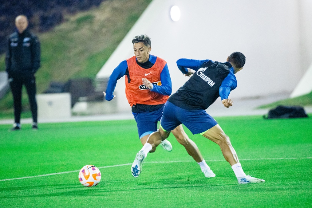 Зимние «Газпром» — тренировочные сборы 2025: 17 января, вечерняя тренировка