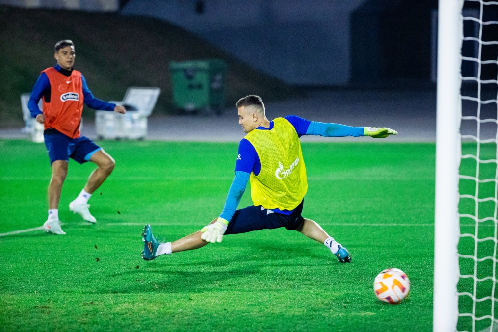 Зимние «Газпром» — тренировочные сборы 2025: 17 января, вечерняя тренировка