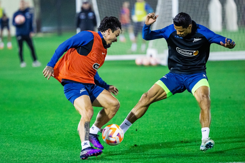 Зимние «Газпром» — тренировочные сборы 2025: 17 января, вечерняя тренировка