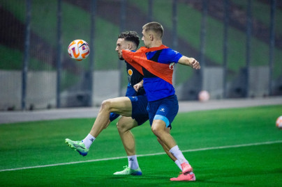 Зимние «Газпром» — тренировочные сборы 2025: 17 января, вечерняя тренировка