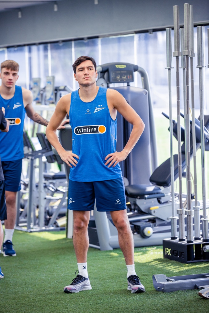 Зимние «Газпром» — тренировочные сборы 2025: 18 января, утренняя тренировка