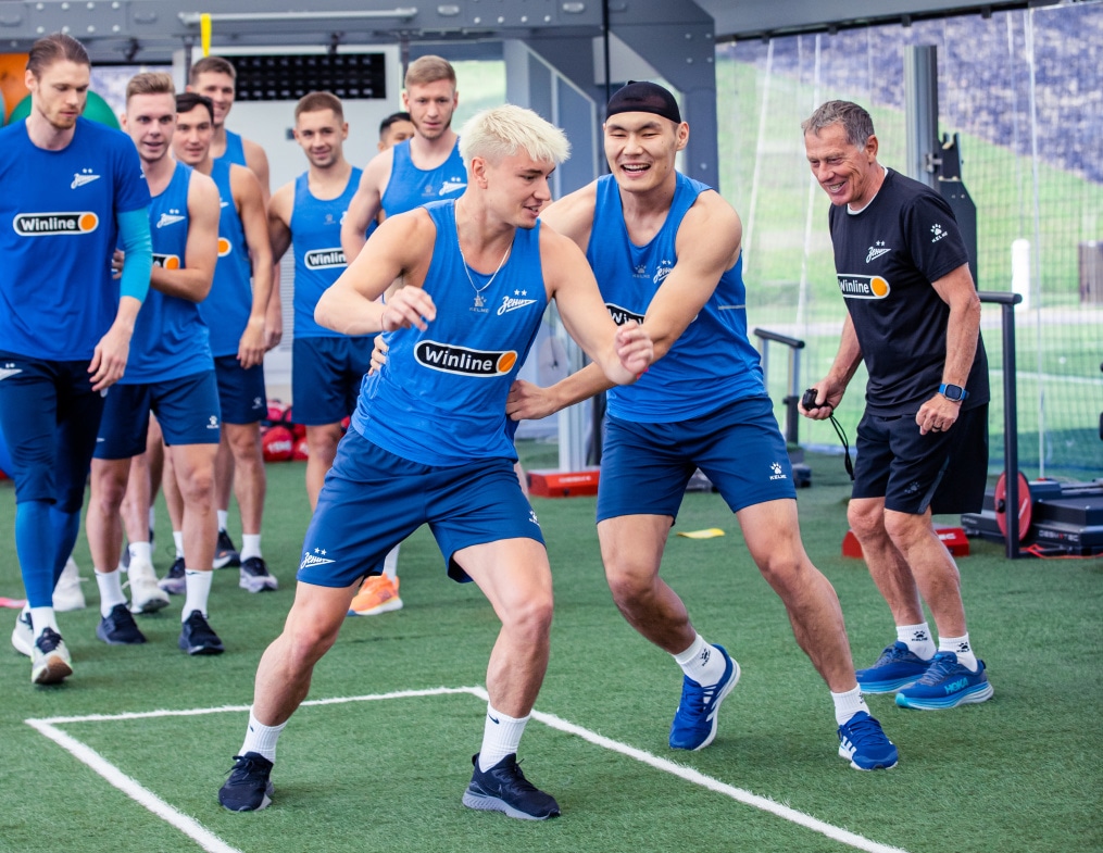 Зимние «Газпром» — тренировочные сборы 2025: 18 января, утренняя тренировка