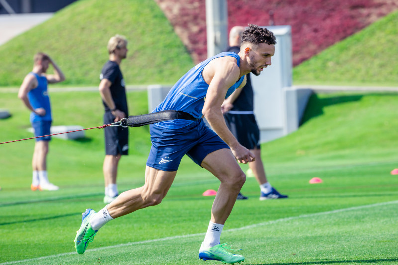 Зимние «Газпром» — тренировочные сборы 2025: 18 января, утренняя тренировка