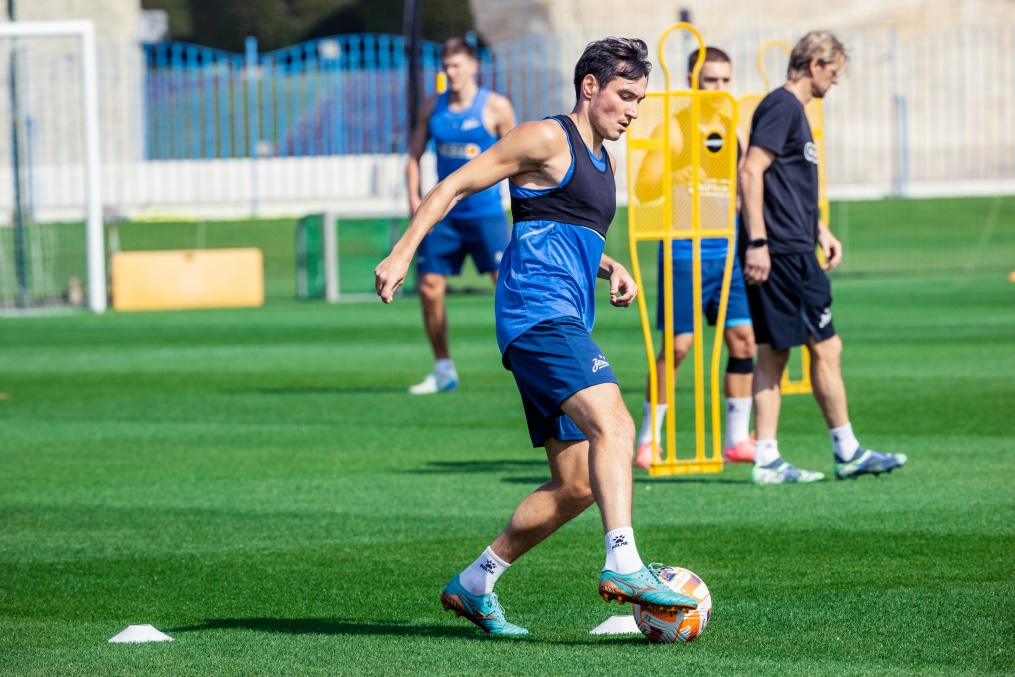 Зимние «Газпром» — тренировочные сборы 2025: 18 января, утренняя тренировка