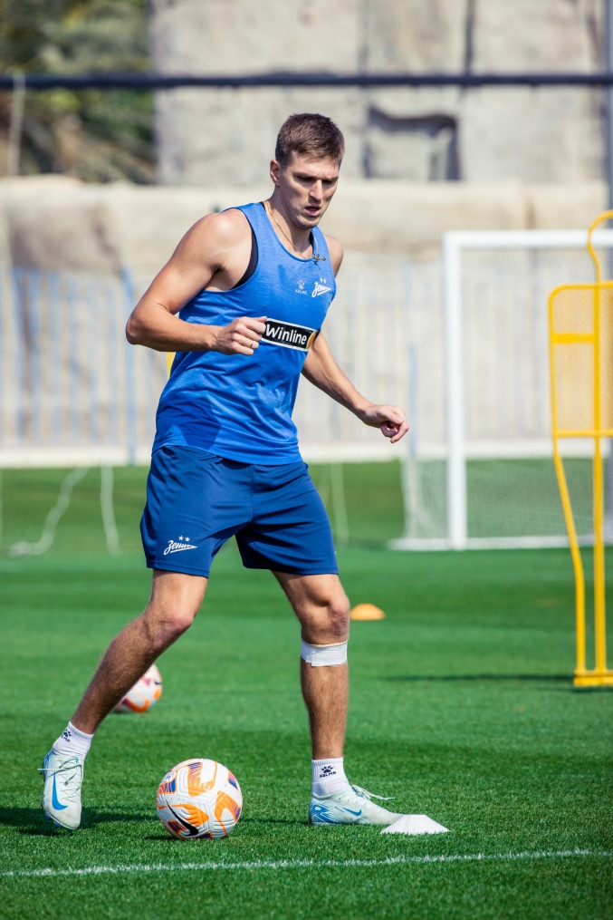 Зимние «Газпром» — тренировочные сборы 2025: 18 января, утренняя тренировка