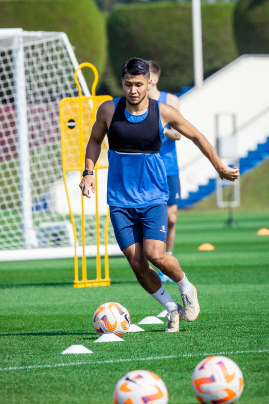 Зимние «Газпром» — тренировочные сборы 2025: 18 января, утренняя тренировка