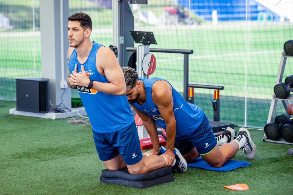 Зимние «Газпром» — тренировочные сборы 2025: 18 января, утренняя тренировка