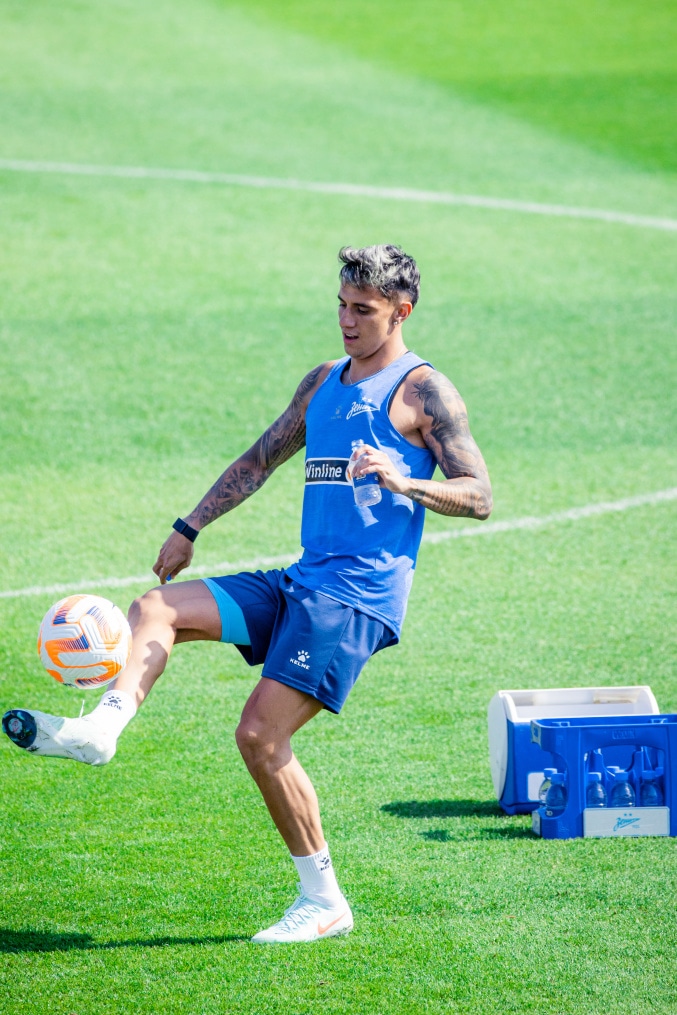 Зимние «Газпром» — тренировочные сборы 2025: 18 января, утренняя тренировка