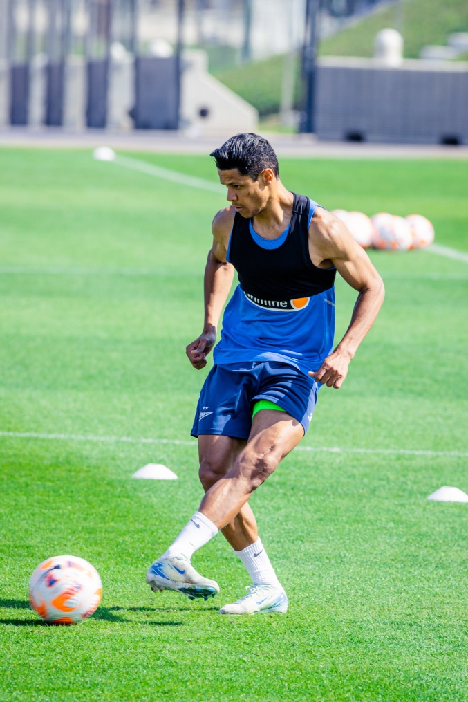 Зимние «Газпром» — тренировочные сборы 2025: 18 января, утренняя тренировка