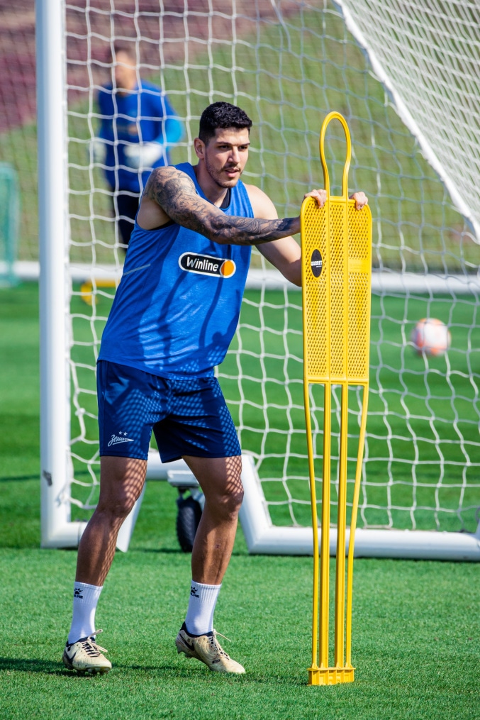 Зимние «Газпром» — тренировочные сборы 2025: 18 января, утренняя тренировка