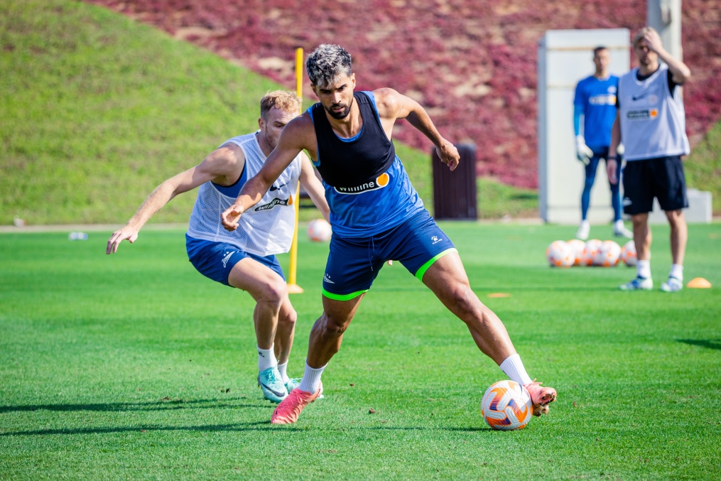 Зимние «Газпром» — тренировочные сборы 2025: 18 января, утренняя тренировка