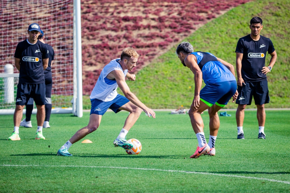 Зимние «Газпром» — тренировочные сборы 2025: 18 января, утренняя тренировка