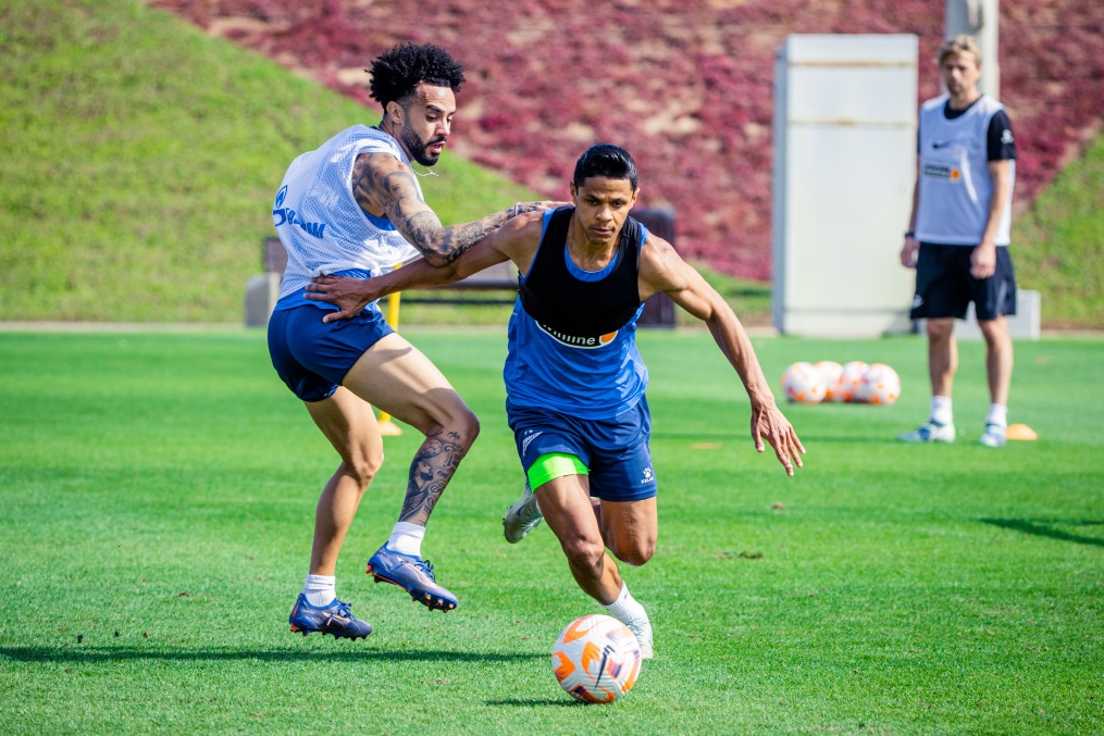 Зимние «Газпром» — тренировочные сборы 2025: 18 января, утренняя тренировка