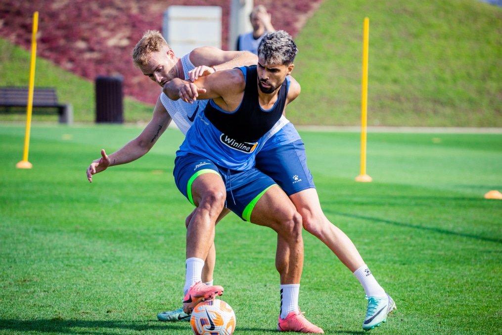 Зимние «Газпром» — тренировочные сборы 2025: 18 января, утренняя тренировка