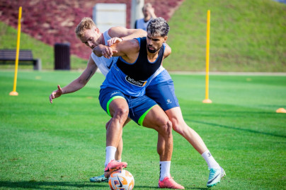 Зимние «Газпром» — тренировочные сборы 2025: 18 января, утренняя тренировка