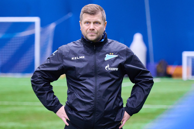 Тренировка «Зенита»-2009 и «Зенита»-2008 в «Газпром»-Академии