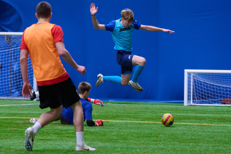 Тренировка «Зенита»-2009 и «Зенита»-2008 в «Газпром»-Академии