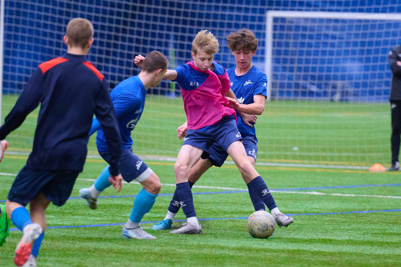 Тренировка «Зенита»-2009 и «Зенита»-2008 в «Газпром»-Академии