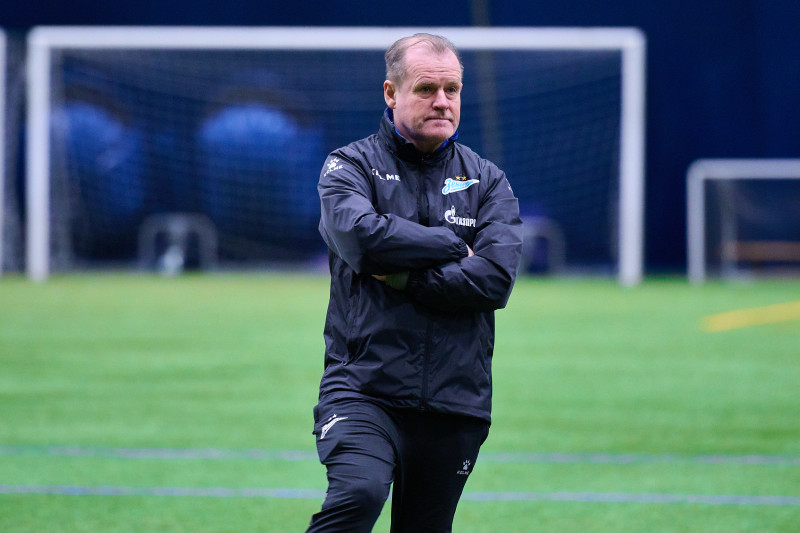 Тренировка «Зенита»-2009 и «Зенита»-2008 в «Газпром»-Академии