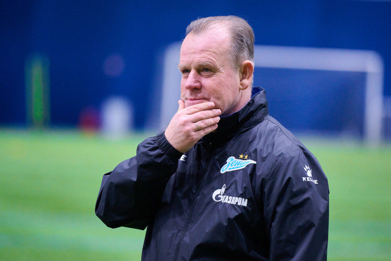 Тренировка «Зенита»-2009 и «Зенита»-2008 в «Газпром»-Академии