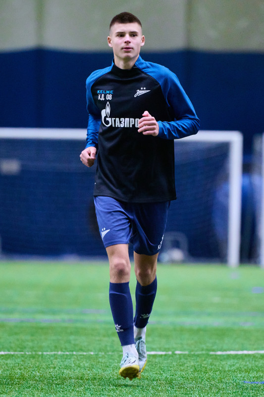 Тренировка «Зенита»-2009 и «Зенита»-2008 в «Газпром»-Академии