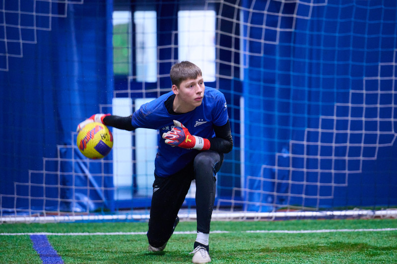 Тренировка «Зенита»-2009 и «Зенита»-2008 в «Газпром»-Академии