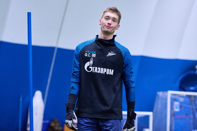 Тренировка «Зенита»-2009 и «Зенита»-2008 в «Газпром»-Академии