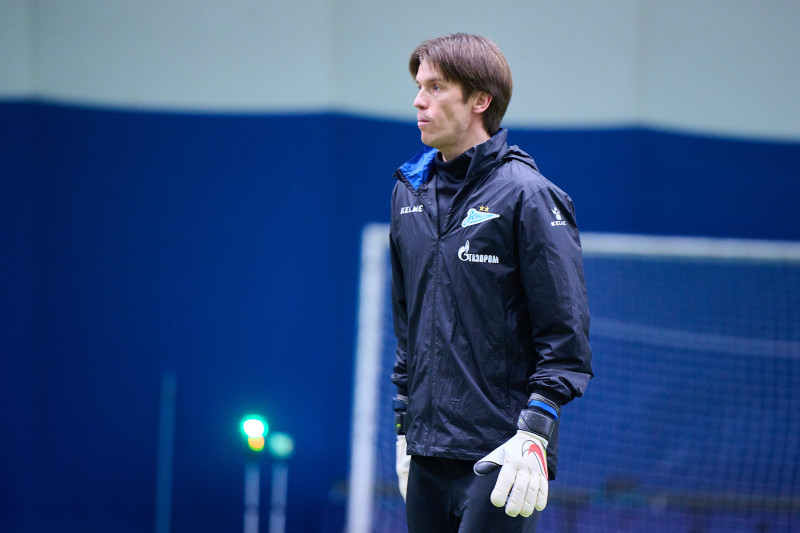 Тренировка «Зенита»-2009 и «Зенита»-2008 в «Газпром»-Академии