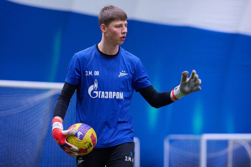 Тренировка «Зенита»-2009 и «Зенита»-2008 в «Газпром»-Академии