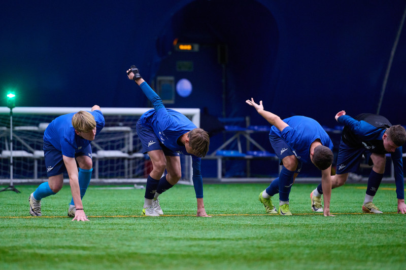 Тренировка «Зенита»-2009 и «Зенита»-2008 в «Газпром»-Академии