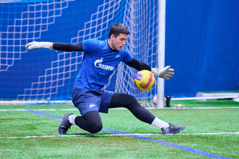 Тренировка «Зенита»-2009 и «Зенита»-2008 в «Газпром»-Академии