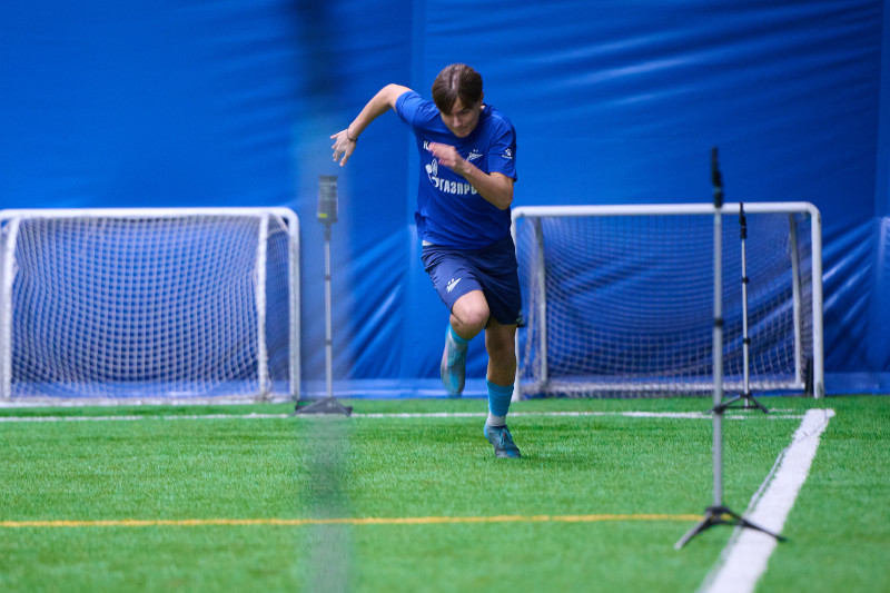 Тренировка «Зенита»-2009 и «Зенита»-2008 в «Газпром»-Академии