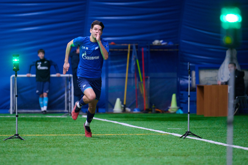 Тренировка «Зенита»-2009 и «Зенита»-2008 в «Газпром»-Академии