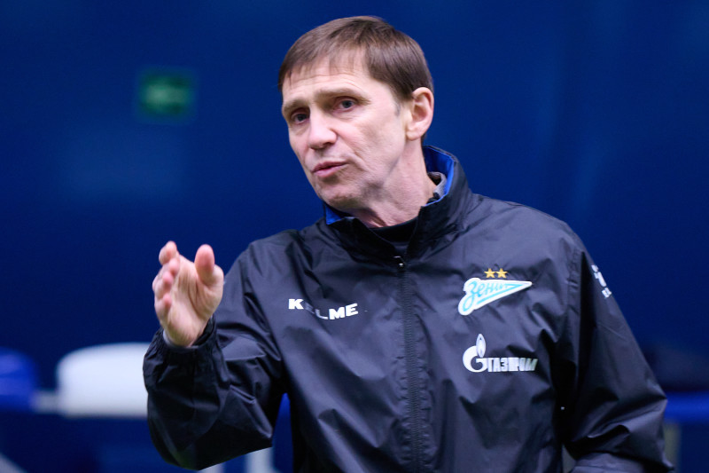 Тренировка «Зенита»-2009 и «Зенита»-2008 в «Газпром»-Академии