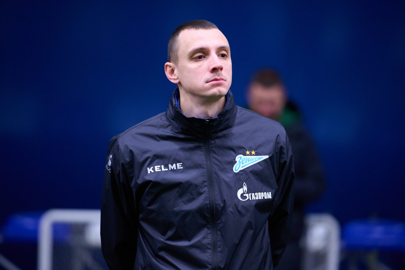 Тренировка «Зенита»-2009 и «Зенита»-2008 в «Газпром»-Академии