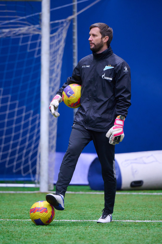 Тренировка «Зенита»-2009 и «Зенита»-2008 в «Газпром»-Академии