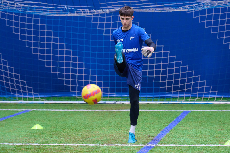 Тренировка «Зенита»-2009 и «Зенита»-2008 в «Газпром»-Академии