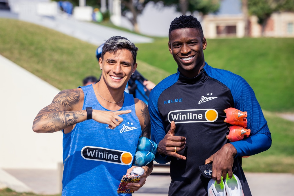 Зимние «Газпром» — тренировочные сборы 2025: 25 января, утренняя тренировка