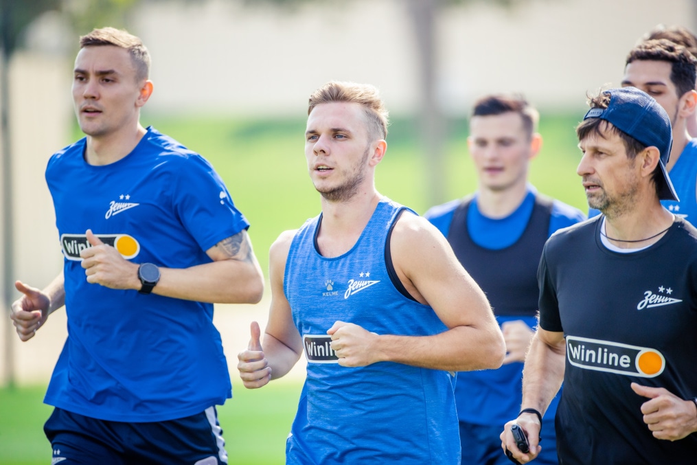 Зимние «Газпром» — тренировочные сборы 2025: 25 января, утренняя тренировка