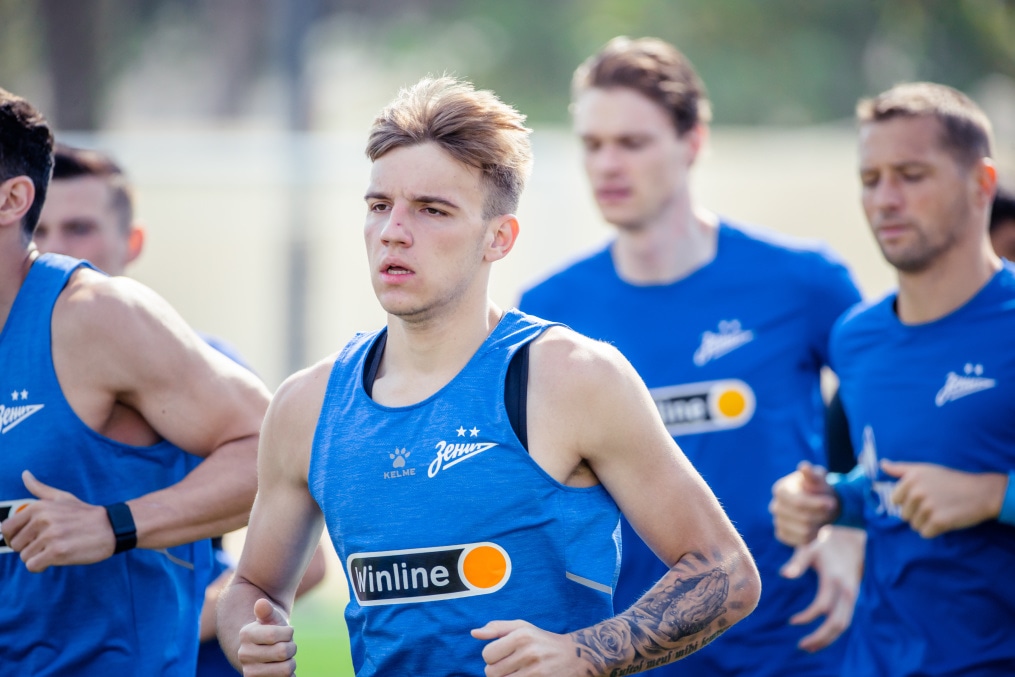 Зимние «Газпром» — тренировочные сборы 2025: 25 января, утренняя тренировка