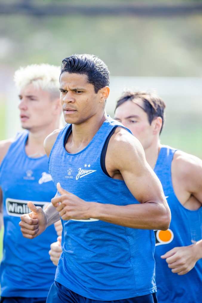 Зимние «Газпром» — тренировочные сборы 2025: 25 января, утренняя тренировка