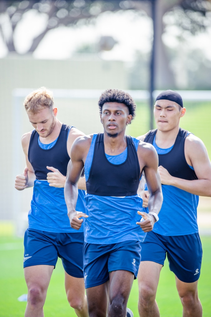 Зимние «Газпром» — тренировочные сборы 2025: 25 января, утренняя тренировка