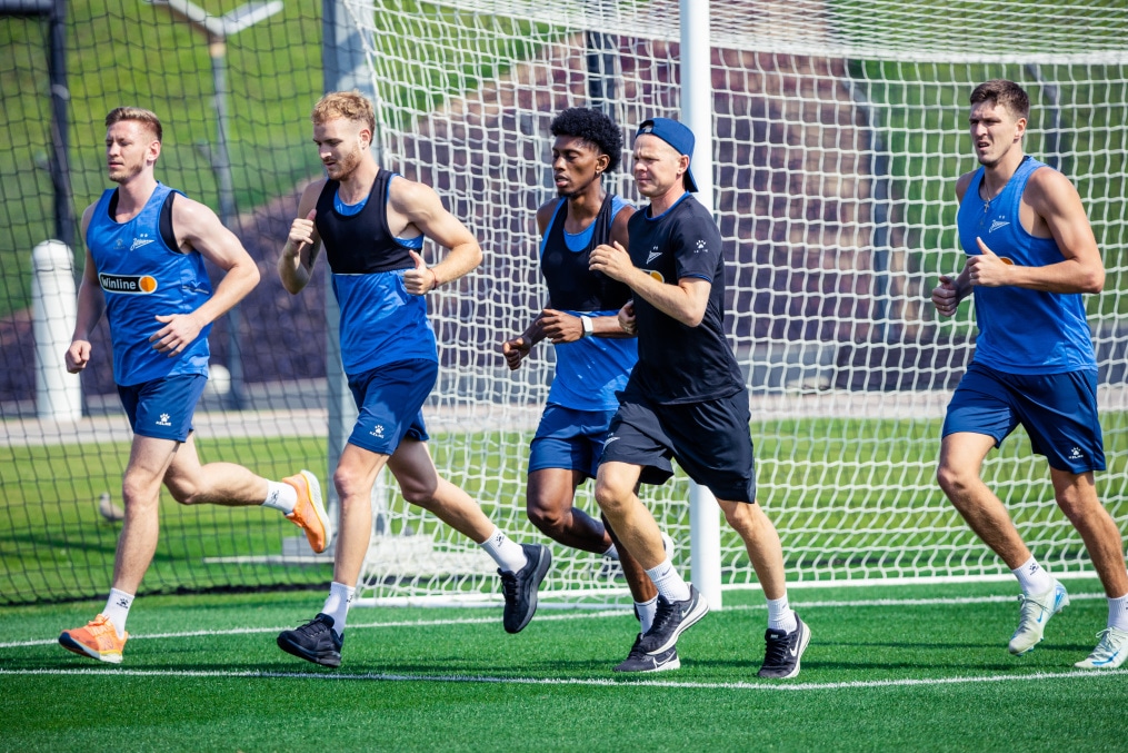 Зимние «Газпром» — тренировочные сборы 2025: 25 января, утренняя тренировка