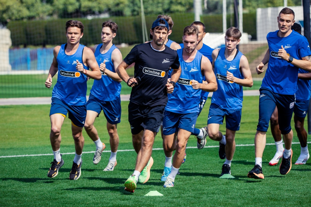 Зимние «Газпром» — тренировочные сборы 2025: 25 января, утренняя тренировка