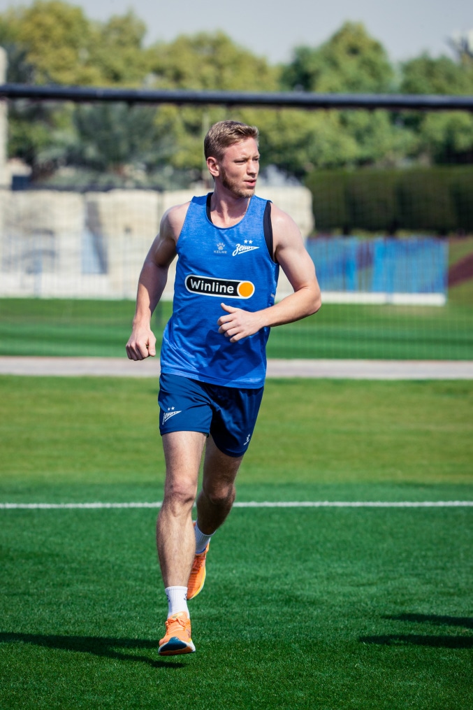 Зимние «Газпром» — тренировочные сборы 2025: 25 января, утренняя тренировка