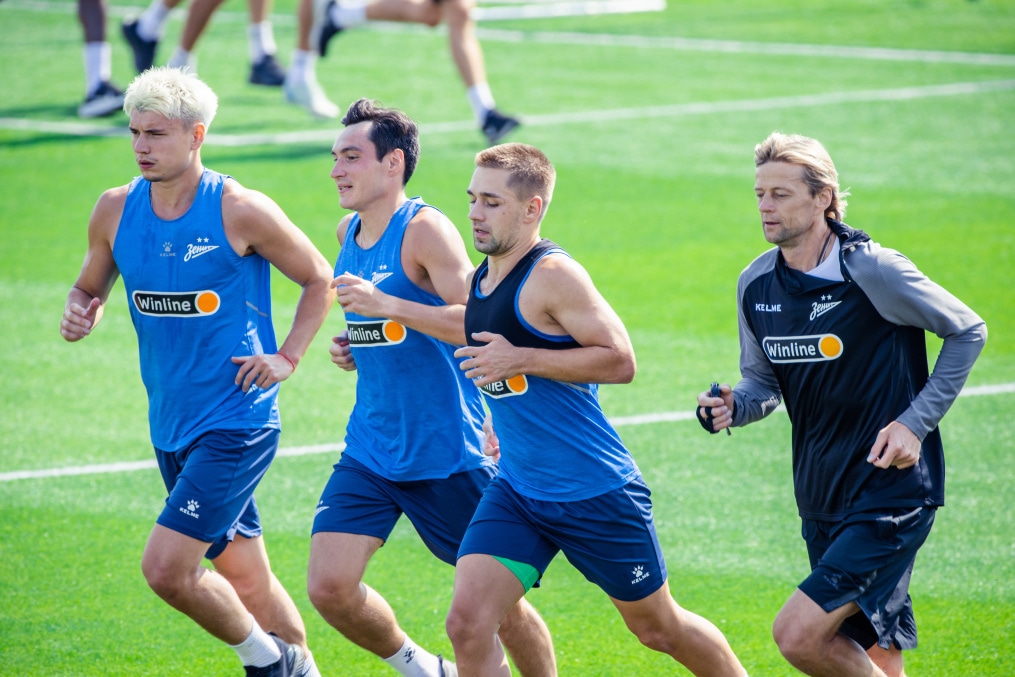 Зимние «Газпром» — тренировочные сборы 2025: 25 января, утренняя тренировка