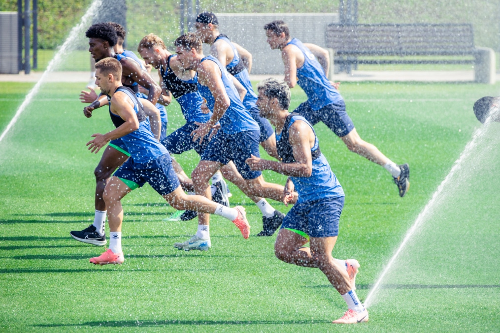 Зимние «Газпром» — тренировочные сборы 2025: 25 января, утренняя тренировка