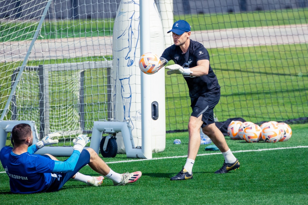 Зимние «Газпром» — тренировочные сборы 2025: 25 января, утренняя тренировка