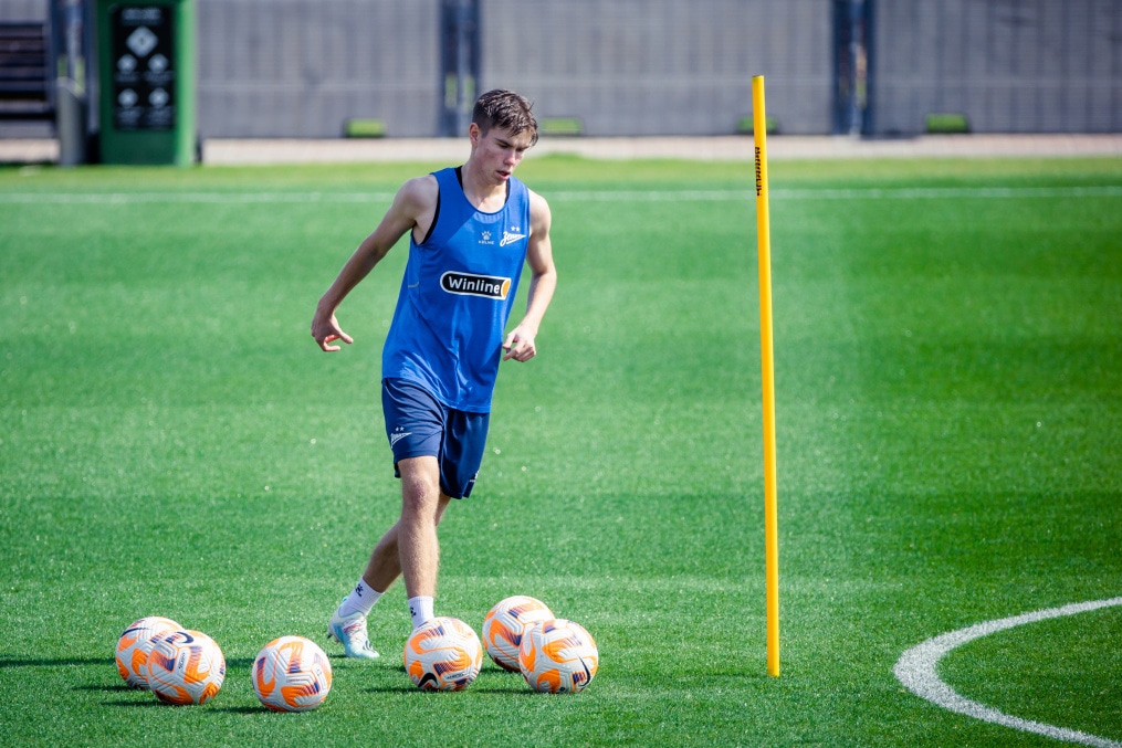 Зимние «Газпром» — тренировочные сборы 2025: 25 января, утренняя тренировка